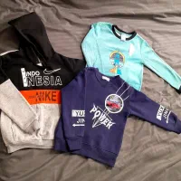 لباس پسرانه(هودی شلوار سایز ۳تا۵سال)