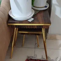 مبل هشت نفره همراه میرعسلی و جلومبلی|مبلمان خانگی و میز عسلی|گلستان (تهران), |دیوار