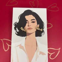 گوشواره میخی رنگ ثابت