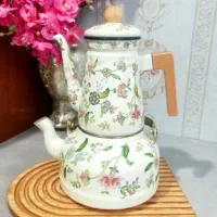 کتری تک ۳لیتری لعابی طرح سنتی جدید و به روز|قوری، کتری، قهوه‌ساز دستی|تهران, شوش (باغ آذری)|دیوار