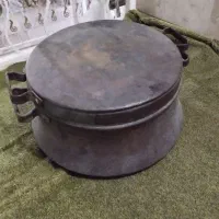 دیگ مسی سالم وضخیم قدیمی