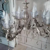لوستر و سقفی|لوستر و چراغ آویز|آباده, |دیوار