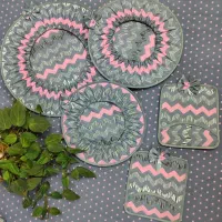 دوخت سرویس کامل عروس دمکنی دستگیره نمگیر دستکش فر|سفره، حوله، دستمال آشپزخانه|مشهد, همت آباد|دیوار