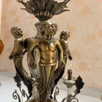 لوستر برنز ۸ شاخه فرشته