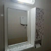 آینه و کمد ضدآب pvc توالت