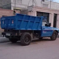 حمل مصالح ساختمانی.نیسان کمپرسی.