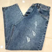 شلوارلی مام استایل مردانه سایز۴۴ در حدنو برند zara