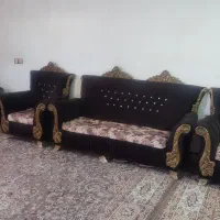 فروش فوری مبل ۷نفره|مبلمان خانگی و میز عسلی|مسجد سلیمان, |دیوار