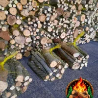 هیزم چوب شومینه ای کنده درخت