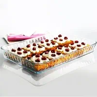 تابه پیرکس مستطیل دالبری بورجام ترک|ظروف پخت‌وپز|بندر انزلی, کارآموزی|دیوار