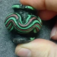 مهره چیتو گلدانی با قدمت و شرط اصالت|کلکسیون اشیاء عتیقه|شیروان (خراسان), |دیوار