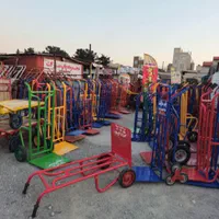 دوچرخ دستی۲ باربر گاری حمل بار کش دو(بدون واسطه)