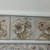 تابلو طرح گل برجسته