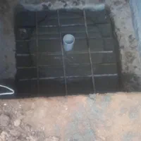 حفاری چاه فاضلاب . (سیمانکاری و سفید کاری )|خدمات پیشه و مهارت|مینودشت, |دیوار