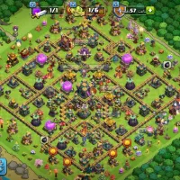 اکانت کلش آف کلنز تان ۱۴ مکث لول ۲۱۰