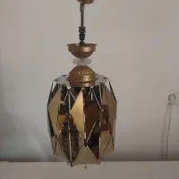 لوستر طلایی مدرن