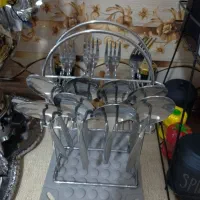 حراج استند فلزی قاشق و چنگال