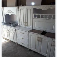 کابینت رنگ مغز پسته ای مهدی کد 994667|مصالح و تجهیزات ساختمان|رشت, جانبازان|دیوار