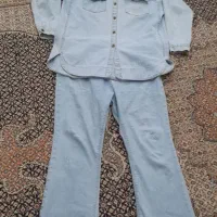 ست مانتو شلوار لی