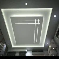 اجرای کناف و لاین نوری و پی وی سی