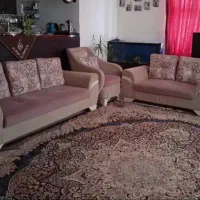 مبل هفت نفره|مبلمان خانگی و میز عسلی|گلبهار, شهر جدید گلبهار|دیوار