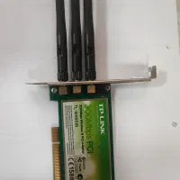 کارت شبکه اوایرلس سه آنتن tp link