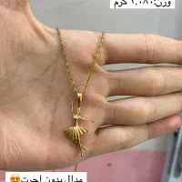 پلاک زنجیر طلا بدون اجرت