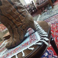 فروش  چکمه و کیف ست پوست مار اصل دست دوز|کیف، کفش، کمربند|تهران, سبلان (لشگر)|دیوار