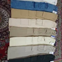 شلوار کارگو زنانه جنس کتان