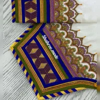 شلوار نخی .گلابتونی . کندوره خوسی با شلوار|لباس|میناب, |دیوار
