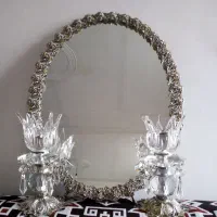 آینه و شمعدان کاملا نو