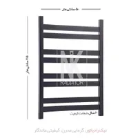 حوله خشک کن استیل نیک رادیاتور مدل تخت رنگ مشکی|آبگرمکن، پکیج، شوفاژ|تهران, بازار|دیوار