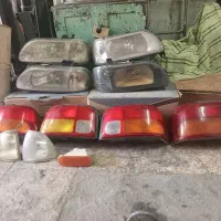 چراغ‌های عقب وجلو پراید.اگزوز ۲۰۶