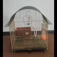 قفس پرنده کلبه ای