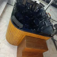 وان جکوزی مشکی ۶ نفره فول فوق براق