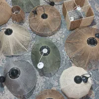 لوستر های رافیا