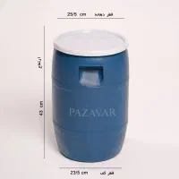 پازاوار بشکه 20 آبی|ظروف نگهدارنده، پلاستیکی، یک‌بارمصرف|رشت, منظریه|دیوار