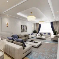 ۱۲۵ متر ۳ خواب / آفتابگیر ، نما تراورتن / اباذر