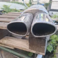 اگزوز دو لول تمام استیل