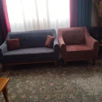 مبل 6نفره کم جا|مبلمان خانگی و میز عسلی|بومهن, |دیوار