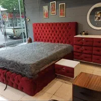 سرویس خواب دو نفره\تخت خواب دو نفره مدل لمسه