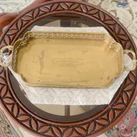 سینی برنجی پذیرایی لبه دار مارک MAPCO|ظروف سرو و پذیرایی|تهران, کوهک|دیوار