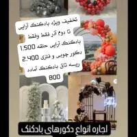 تم تولد و بادکنک آرایی شهر شادی سیرجان