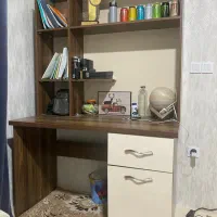 میزتحریر و کتابخانه شیک ترتمیز|میز تحریر و کامپیوتر|مرند, |دیوار