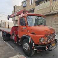 بنز 911 مدل 1370 جرثقیل 500 ستلسکوپ