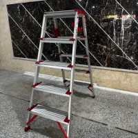 نردبان ۵ پله تاشو آلومینیومی