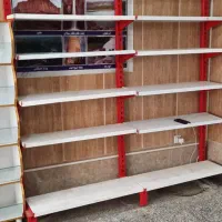 پالت، قفسه،استند،ترازو، پرده نایلونی و میز|فروشگاه و مغازه|اندیشه, اندیشه فاز ۳|دیوار