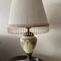 ۱جفت آباژور پایه برنز|چراغ خواب و آباژور|اصفهان, سعادت‌آباد|دیوار