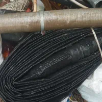 ۴متر لوله خرطومی با ۴۰ متر لوله نخی  ۴ اینج