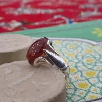 انگشتر عقیق سرخ|جواهرات|خرم‌آباد, |دیوار